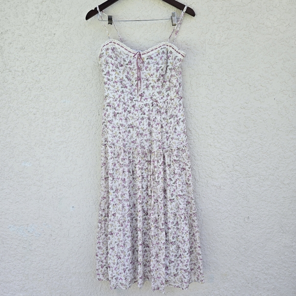 row a Dresses & Skirts - Row A. Floral Midi Dress